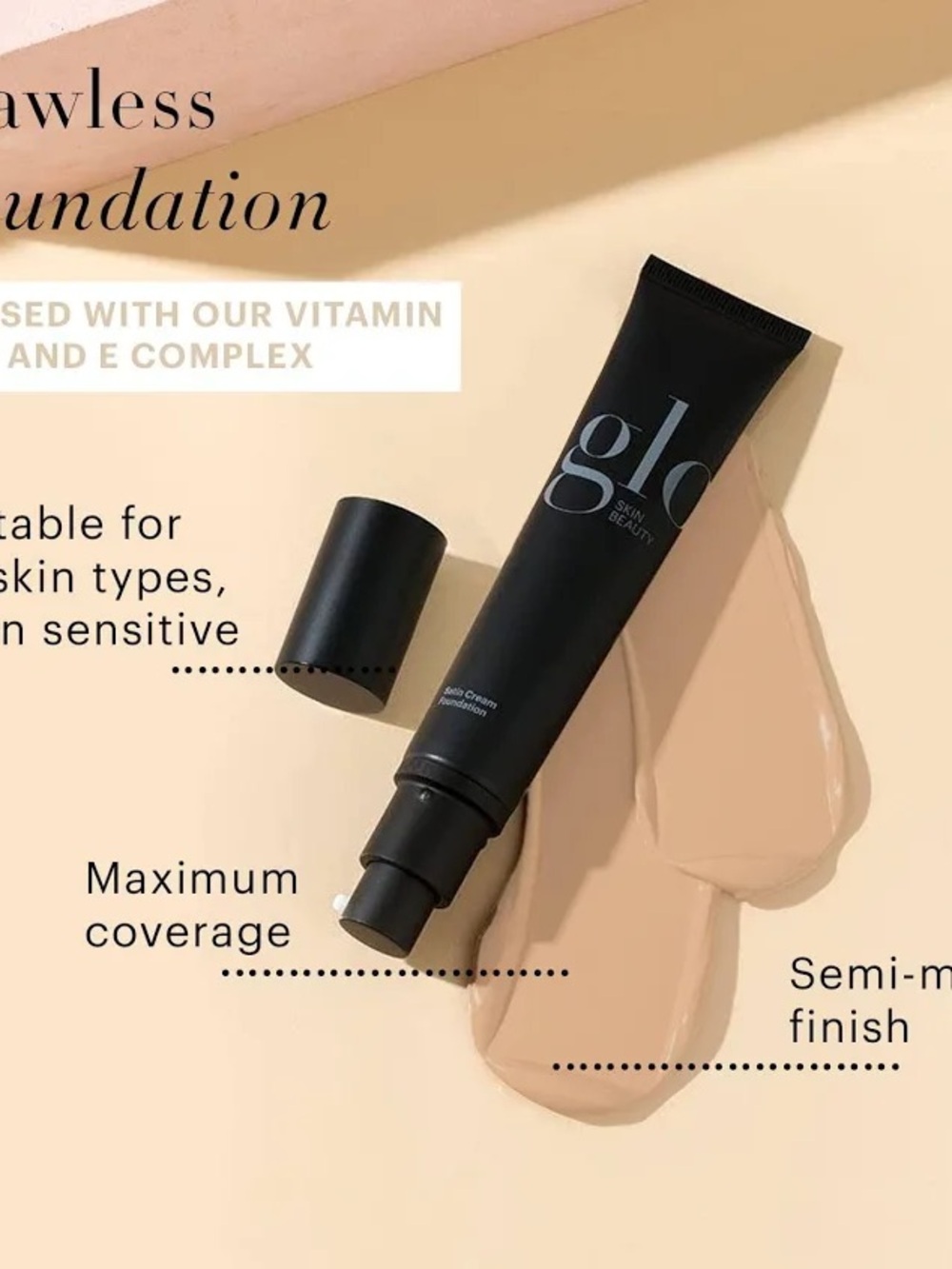 glo Skin Beauty Flawless Foundation - COLOR- HONEY LIGHT